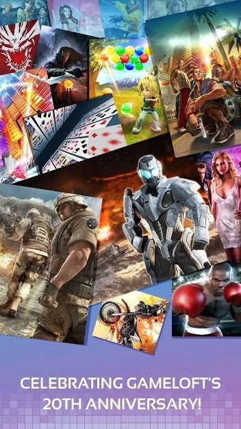 Gameloft Classics: 20 Years Android Game Image 3