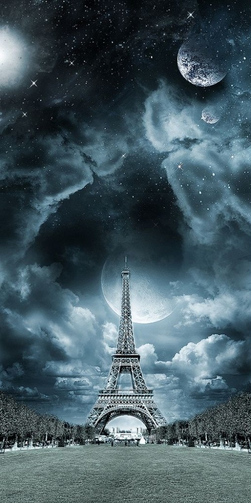 Eifel Tower Mobile Phone Wallpaper Image 1