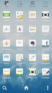 Sky Dream Dodol Launcher Android Theme Image 2