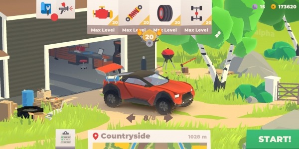Hillside Drive Racing Android Game Image 2