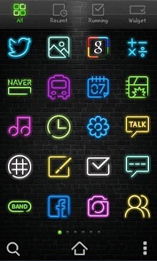 Neon Sign Dodol Launcher Android Theme Image 2