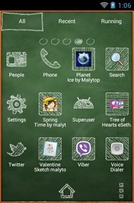 Learning Android Go Launcher Android Theme Image 2
