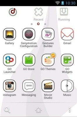 Zline Go Launcher Android Theme Image 2
