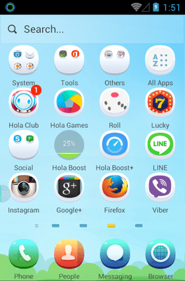 Fairy Tale Hola Launcher Android Theme Image 2