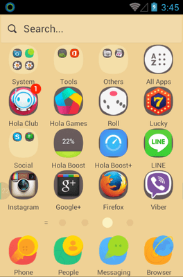 Nature World Hola Launcher Android Theme Image 2