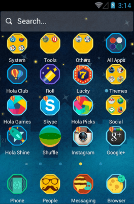 The Russian Venice Hola Launcher Android Theme Image 2