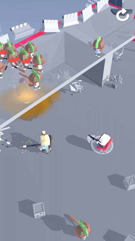 Gun Chair Android Game Image 2