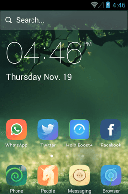 Wilderness Hola Launcher Android Theme Image 1