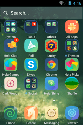 Wilderness Hola Launcher Android Theme Image 2