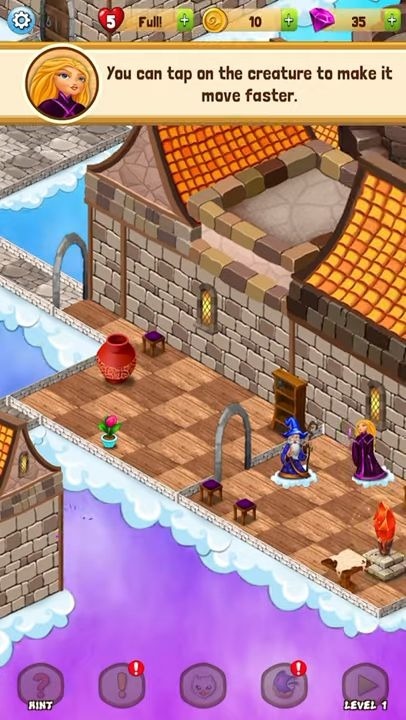 Merlin And Merge Mansion Android Game Image 2