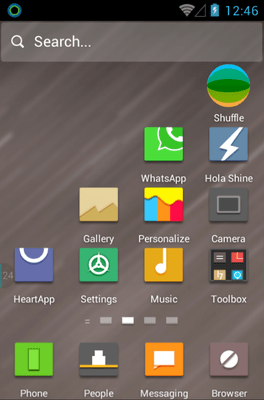 Guess The Icon Hola Launcher Android Theme Image 2