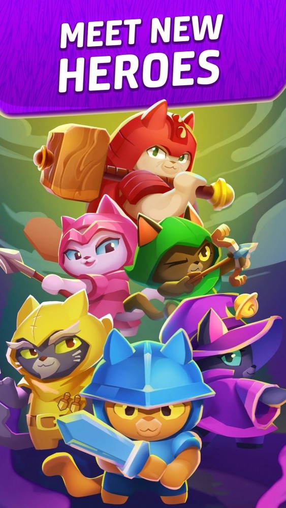Cat Force - Free Puzzle Game Android Game Image 1