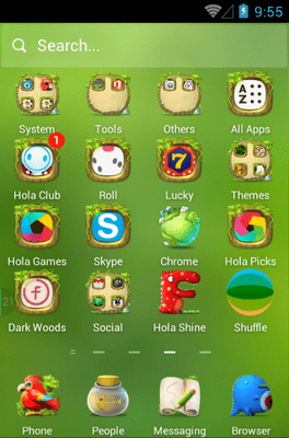 Dream Adventure Hola Launcher Android Theme Image 2