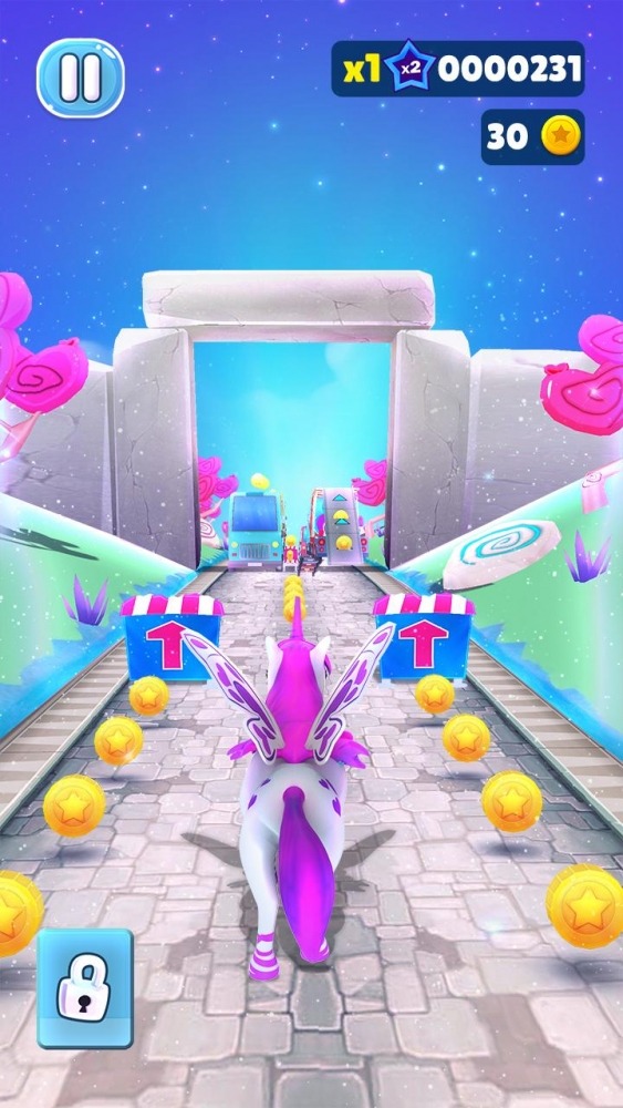 Magical Pony Run - Unicorn Runner Android Game Image 2