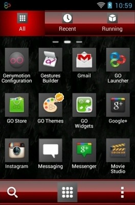 Tattoo Rose Go Launcher Android Theme Image 2