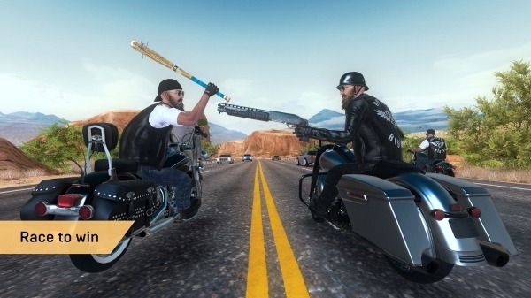 Outlaw Riders: War Of Bikers Android Game Image 4