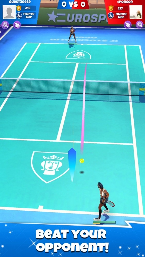 Tennis GO : World Tour 3D Android Game Image 4