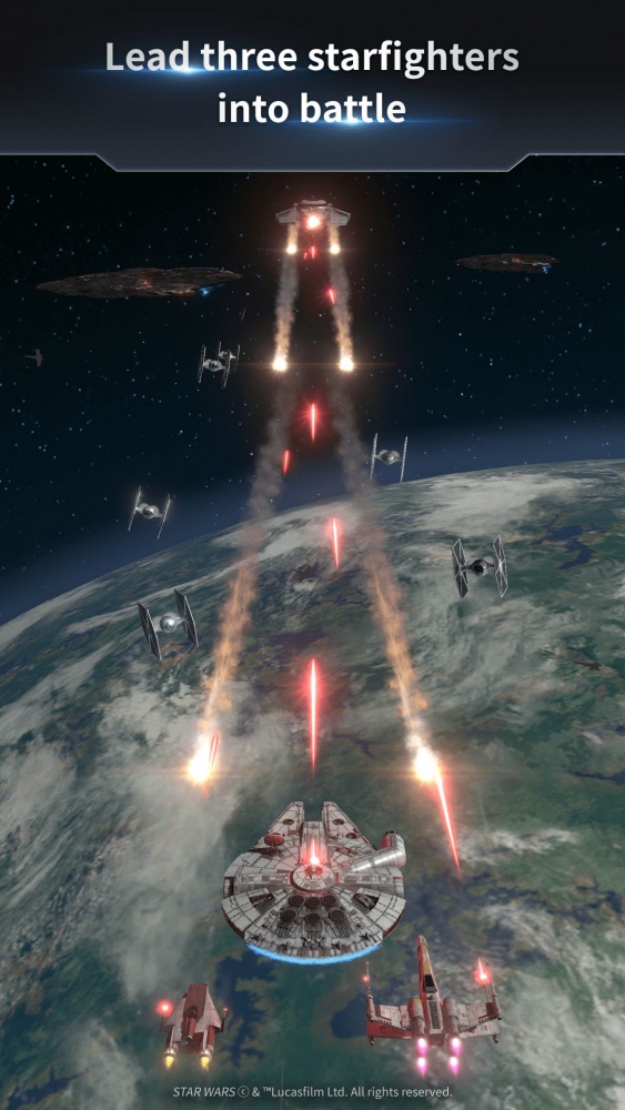 Star Wars&trade;: Starfighter Missions Android Game Image 3