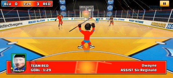 Arcade Hockey 21 Android Game Image 2