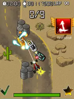 Outlaw Racing Java Game Image 2
