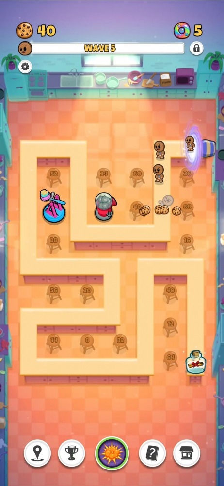 Cookies TD - Idle TD Endless Idle Tower Defense Android Game Image 1