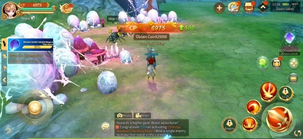 Sky Castle Android Game Image 2