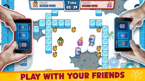 Fruit Ice Cream 2 - Ice Cream War Maze Game Android Game Image 1