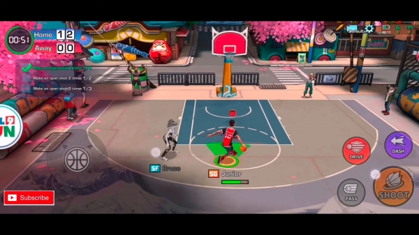 Basketrio Android Game Image 3