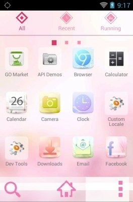 Bloom Go Launcher Android Theme Image 2