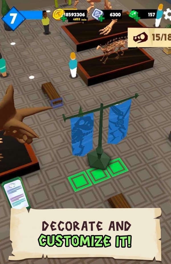 Dino Quest 2: Jurassic Bones In 3D Dinosaur World Android Game Image 3
