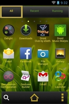 Grass Go Launcher Android Theme Image 2
