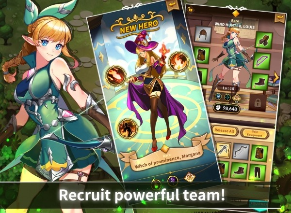 Epic Heroes Adventure : Action &amp; Idle Dungeon RPG Android Game Image 1