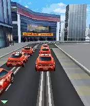 3D Street Rail Racing Java Game Image 2