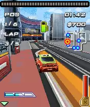 3D Street Rail Racing Java Game Image 3