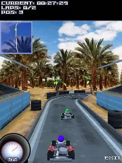 Go-Karts! 3D Java Game Image 2