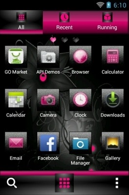 Flow Go Launcher Android Theme Image 2