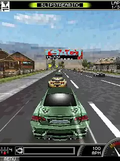 Need For Speed ProStreet 3D Java Game Image 2