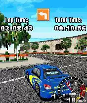 Rally Evolution 3D Java Game Image 2