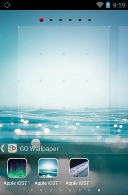 Apple IOS Go Launcher Android Theme Image 3