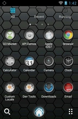 Melinjo Go Launcher Android Theme Image 2