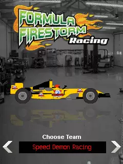 Formula: Firestorm Racing Java Game Image 2