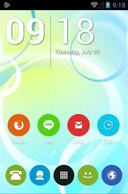 Rounded UP Icon Pack Android Theme Image 1