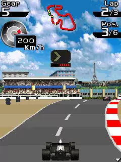 Jenson Button: Grand Prix Racer Java Game Image 3