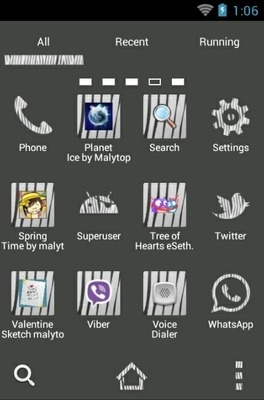 Zebra Art Go Launcher Android Theme Image 2
