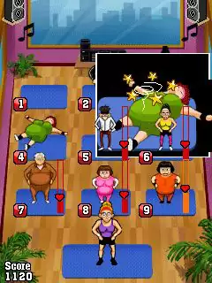 Pump It Up: Aerobics! Java Game Image 4