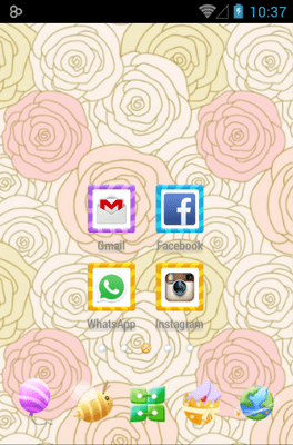 Cute Garden Icon Pack Android Theme Image 2