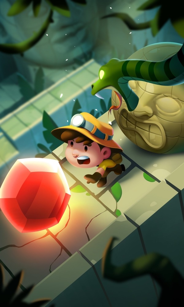 Diamond Quest 2: The Lost Temple Android Game Image 1
