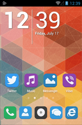 Flat Icon Pack Android Theme Image 2