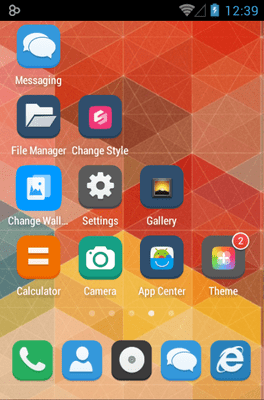 Flat Icon Pack Android Theme Image 3