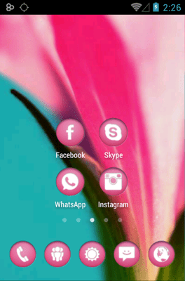 Circons Pink Icon Pack Android Theme Image 2